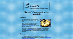 Desktop Screenshot of maryann.happyones.com