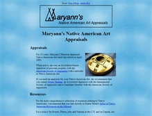 Tablet Screenshot of maryann.happyones.com