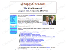 Tablet Screenshot of happyones.com