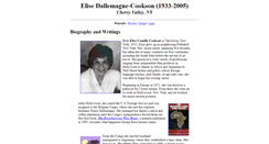Desktop Screenshot of dallemagne-cookson.happyones.com